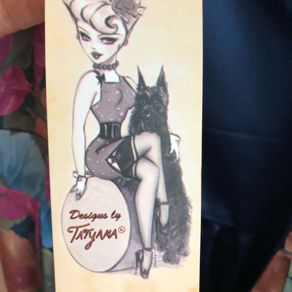 Tatyana Mirabelle floral midi dress with lace and tuile lining - Picture 13 of 14